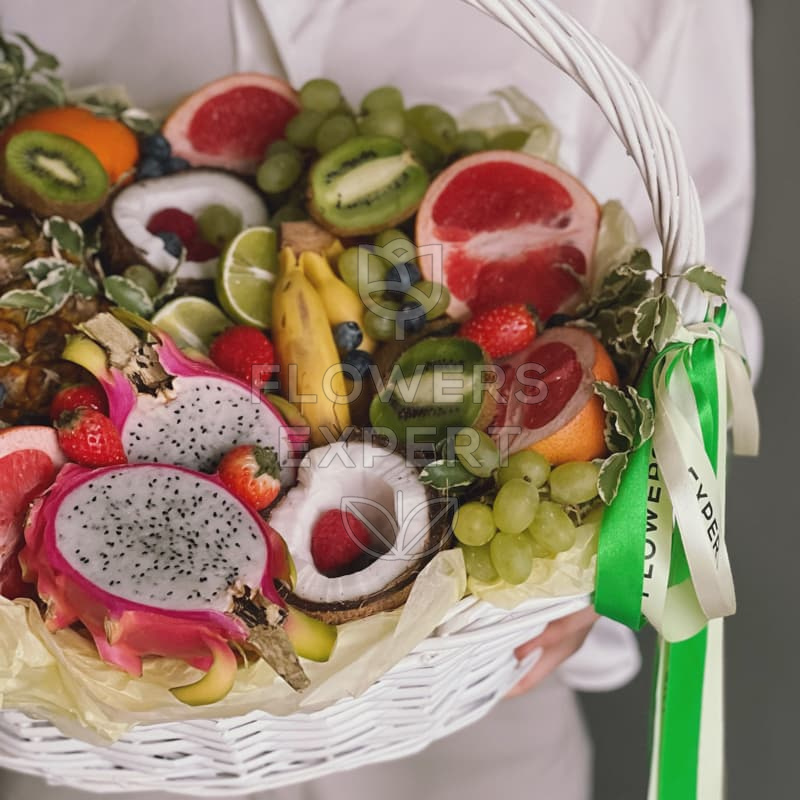 Большая корзина с фруктами "TROPIC DRAGON"