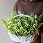 Корзины с ландышами