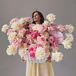 Корзины цветов