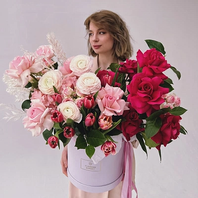 Шляпная коробка "SPRING IN PARIS"