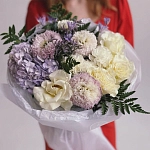 Свадебные букеты с хризантемами